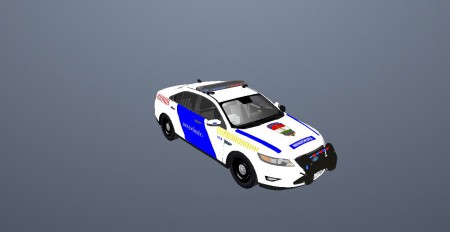 Ford Taurus Hun Police Car 